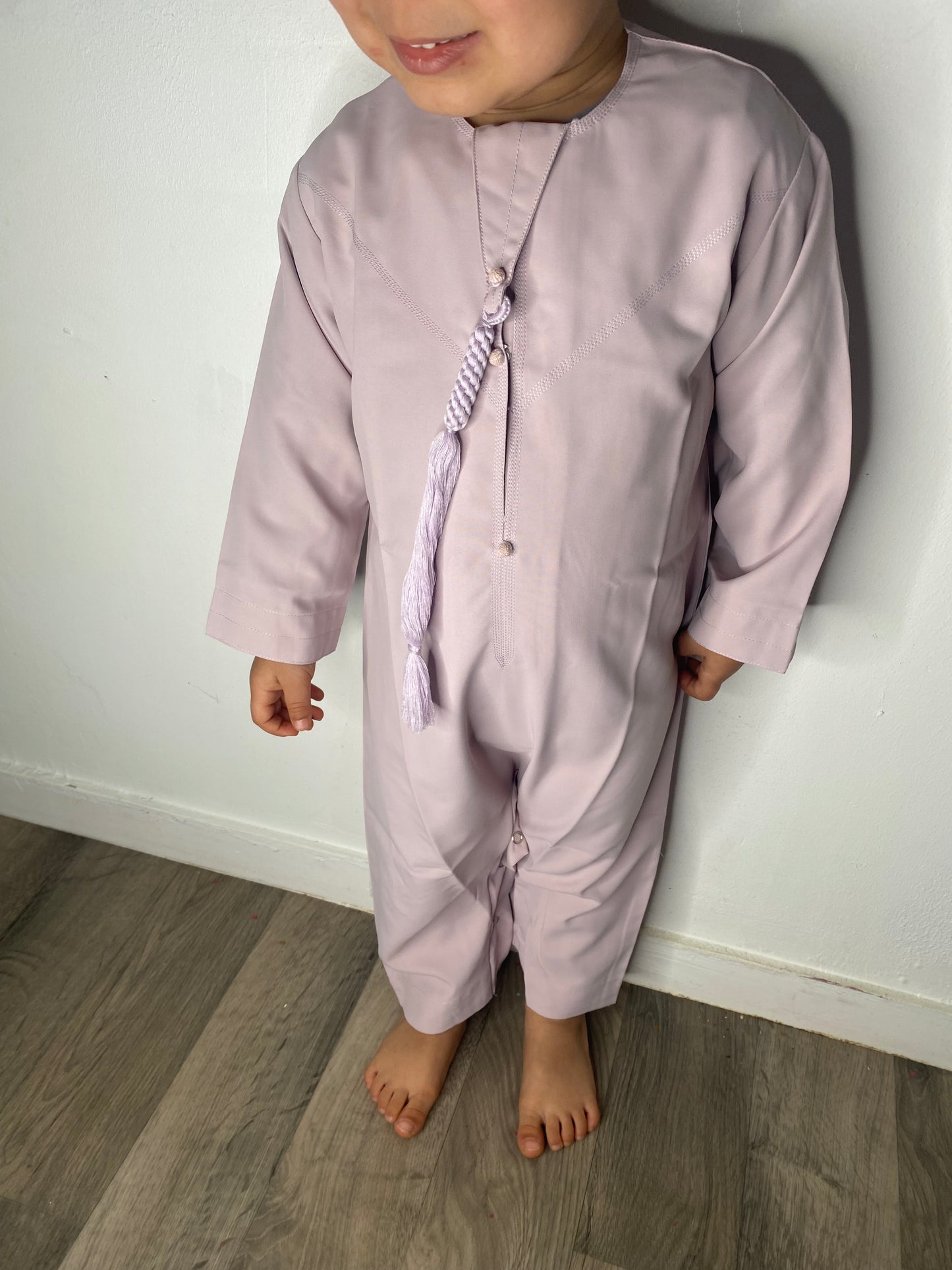 Baby Qamis Lilas clair