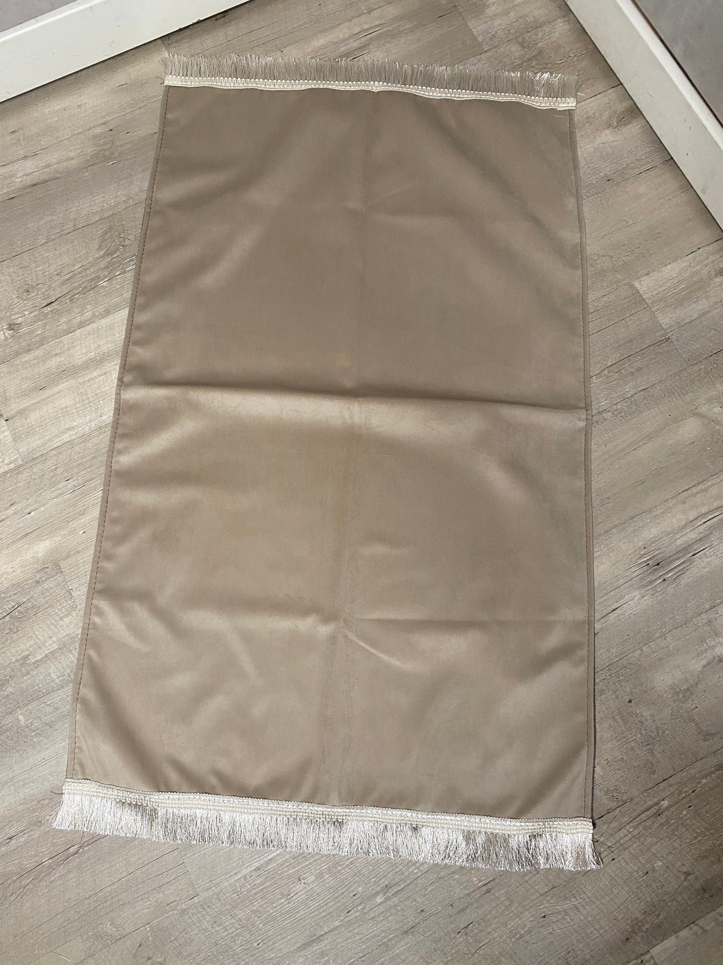 Tapis de prière adulte beige sable