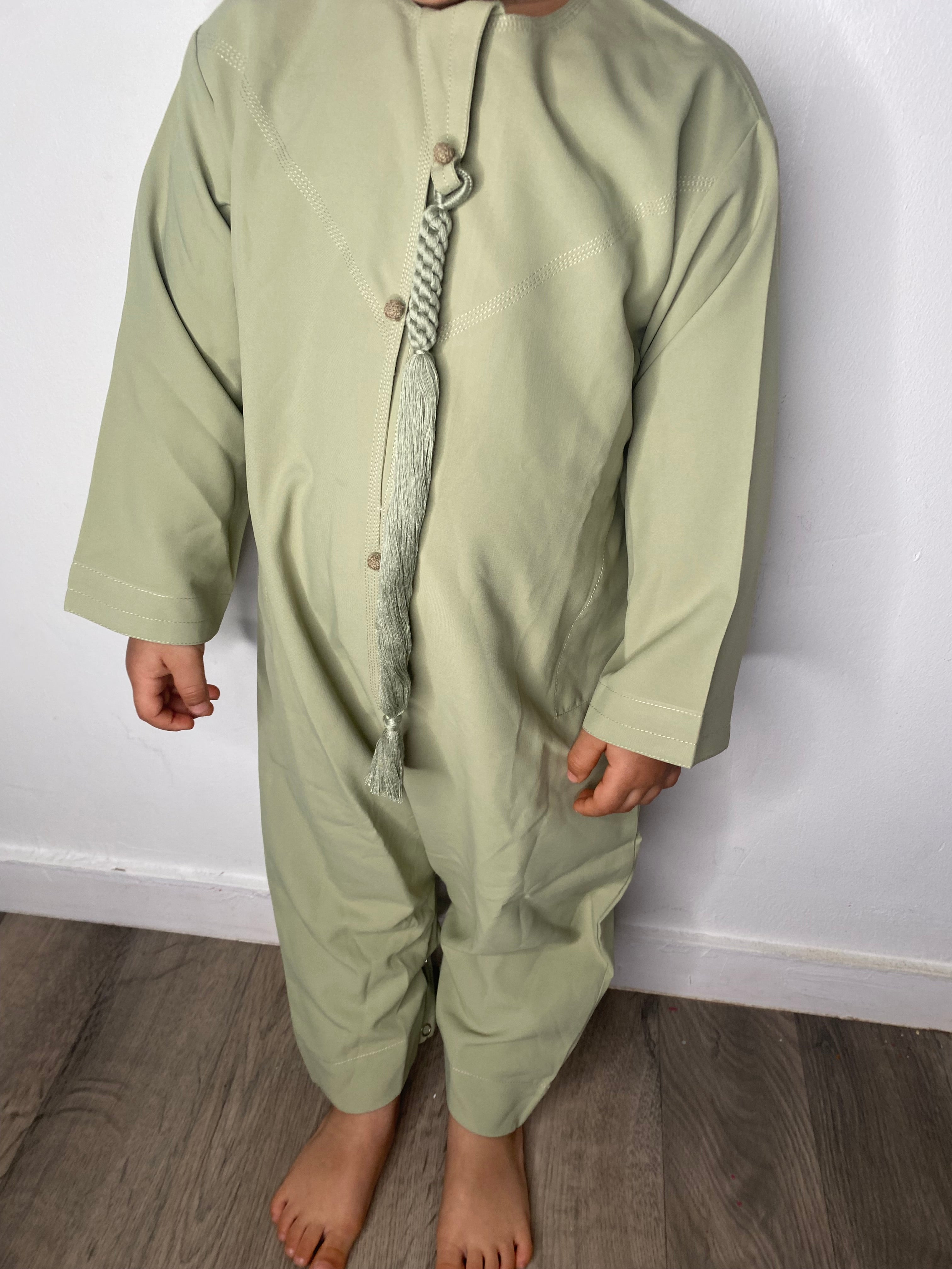 Baby Qamis pistache clair