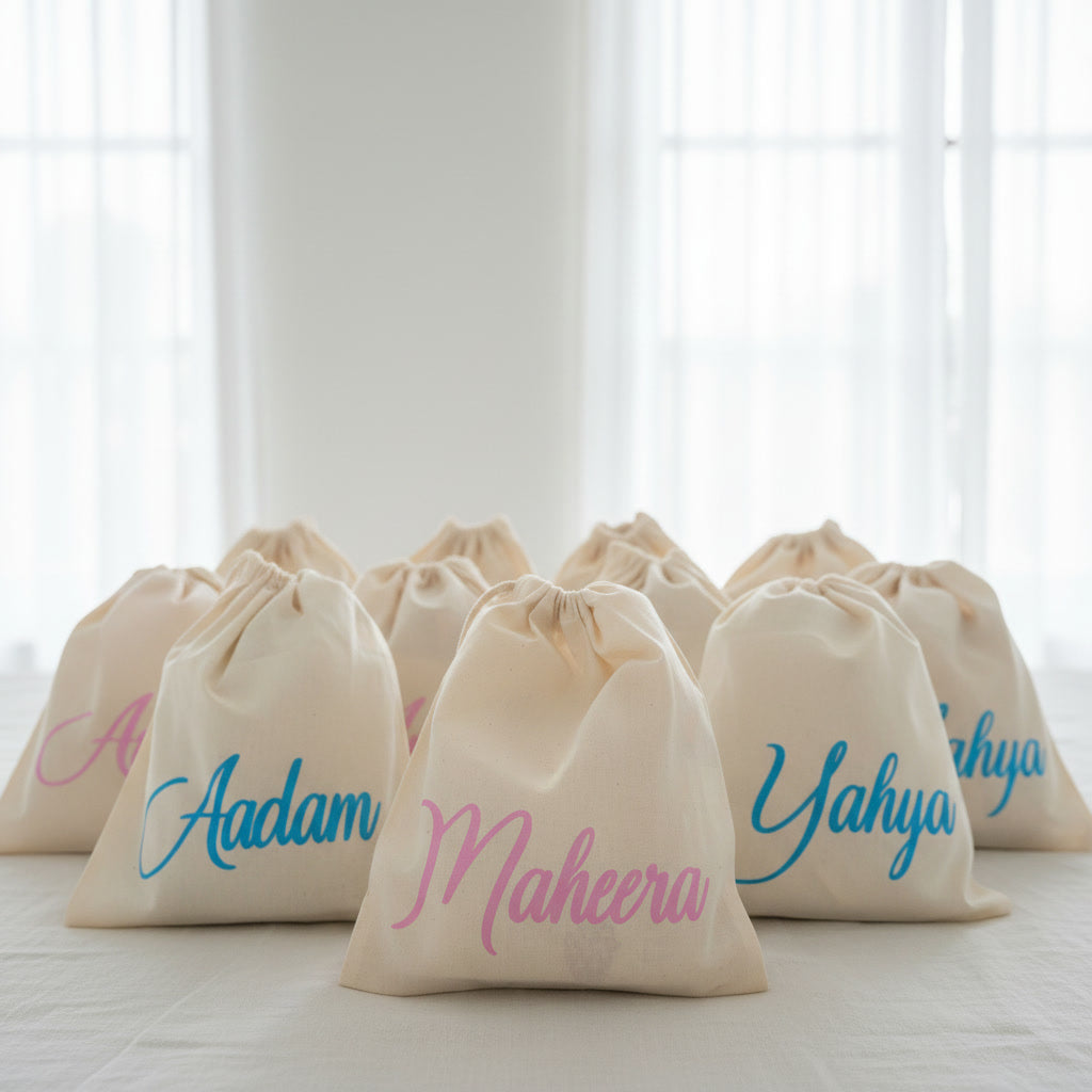 Petit pochon personnalisé