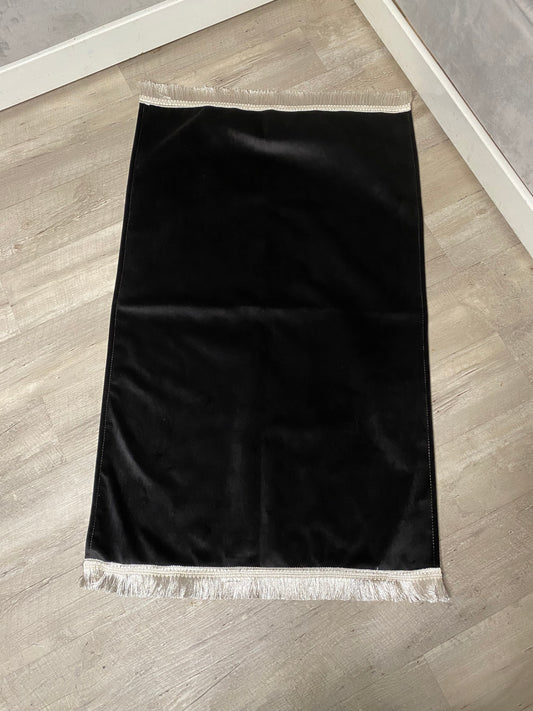 Tapis de prière adulte noir