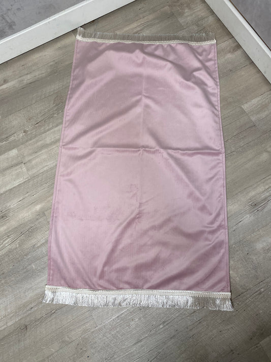 Tapis de prière adulte  rose poudre