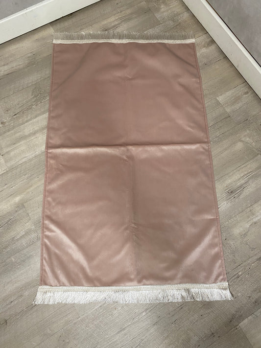 Tapis de prière adulte  rose saumon