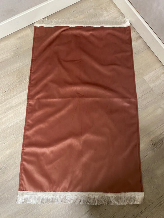 Tapis de prière adulte  bois de rose