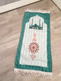 Tapis de prière petite mosquée, vert